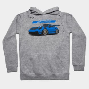 Car 911 gt3 rs blue navy Hoodie